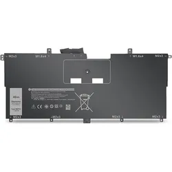 CoreParts MBXDE-BA0146 Notebook-Ersatzteil Akku (6050 mAh), Notebook Akku, Schwarz