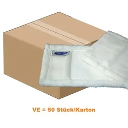 Wischmop ReinigungsBerater Basic weiß 40 cm Microfaser, VE = 50 Stück/Karton
