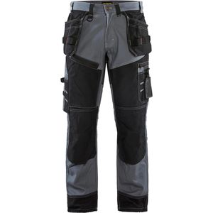Blakläder Arbeitshose Handwerker X1500, Herren, Bundhose, grau-schwarz, Größe 50