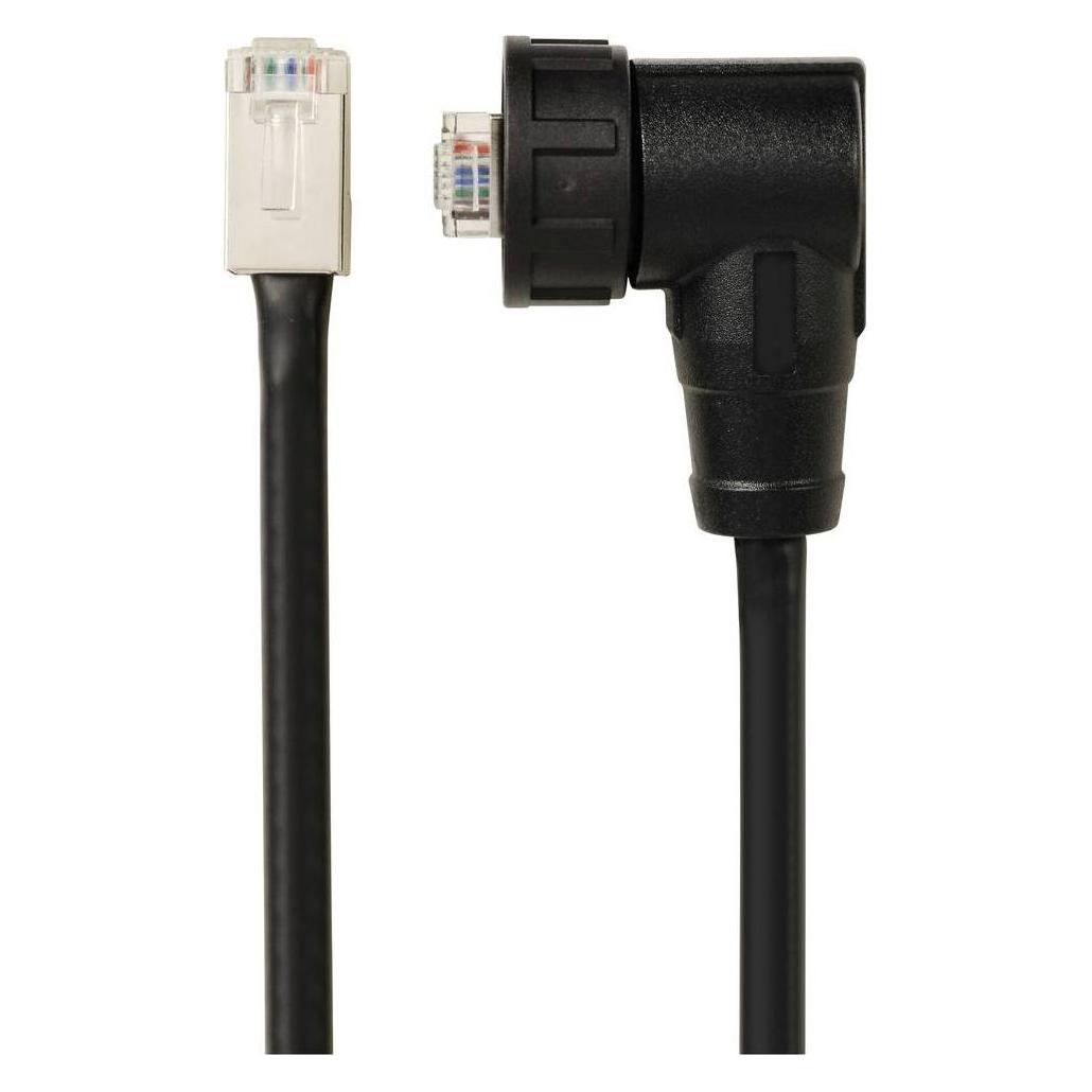 Tru Components TC-E13T-MR6-MCD/NCA-0.5PV-S RJ45 rechtwinkliger männlicher IP67 ( (TC-13543640)