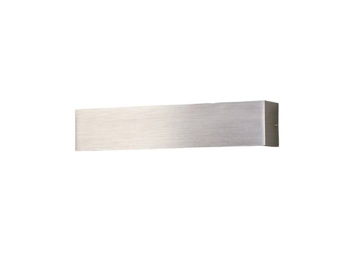Applique murale led en aluminium gris