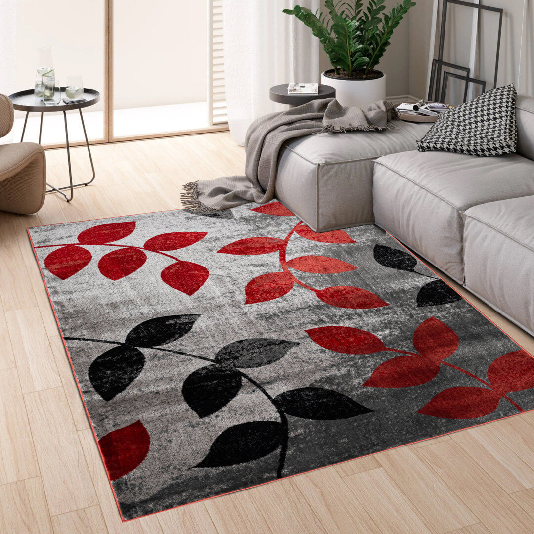 Corrigan Studio Abstract Area Rug Terra Rectangle 120 x 170 cm