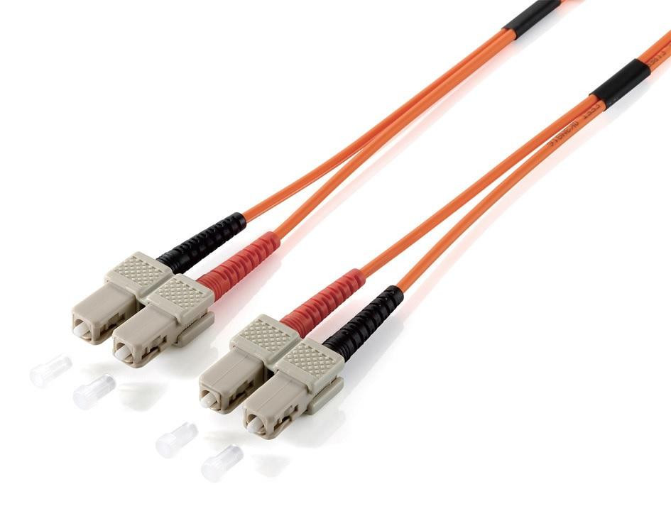 Equip LWL Patchkabel SC/SC 9/125u OS2 10,00m Geel LSOH
