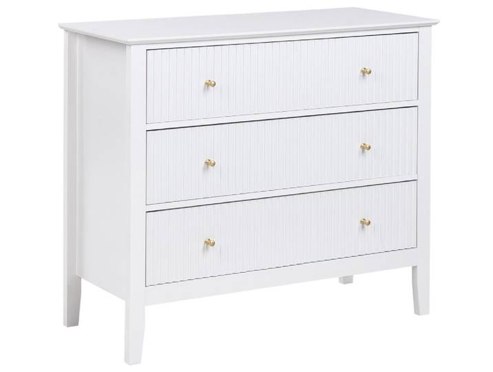 Commode à 3 tiroirs blanc