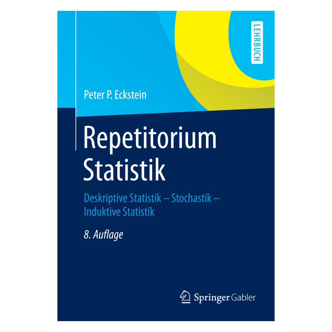 Springer Repetitorium Statistik (Deutsch, Softcover, Peter P. Eckstein) (55560817)