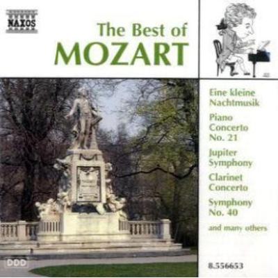 Various: Best Of Mozart - Wolfgang Amadeus Mozart, CD, 0730099665322