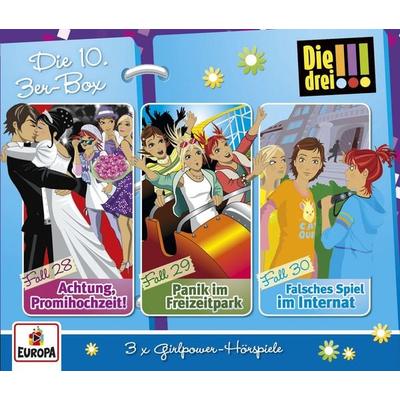 Die drei !!! 3er Box Folgen 28-30 - Henriette Wich,Mira Sol,Maja von Vogel, CD, 9783803262028