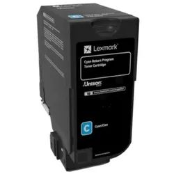 Lexmark 74C2HCE - toner, cyan