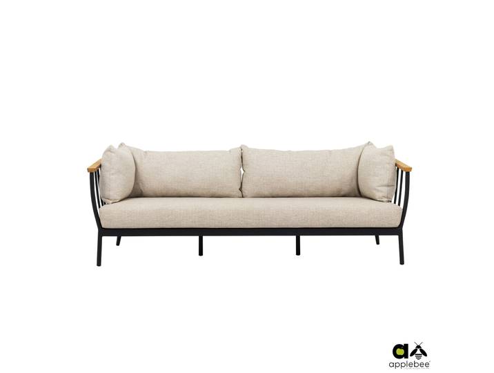Apple Bee Condor Lounge 3-Sitzer Sofa Aluminium/Olefin