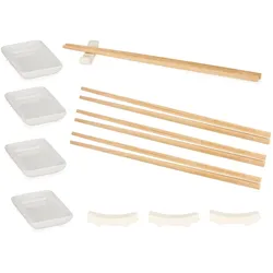 San Ignacio KINVARA - 12-teiliges Sushi-Set aus Keramik