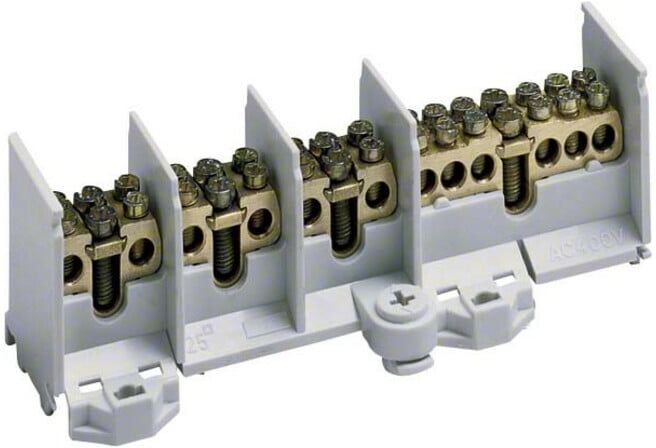 Hager Connecteur de dérivation principal 4 pôles, 25/2x16mm² K37N (K37N)