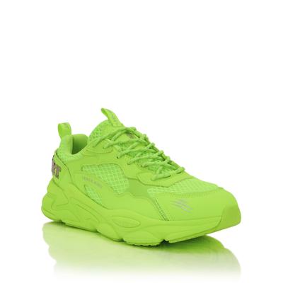 Sneaker PLEIN SPORT "Track King", Damen, Gr. 36, Normalschaft, grün (29, gelbfluo), Schuhe Sneaker