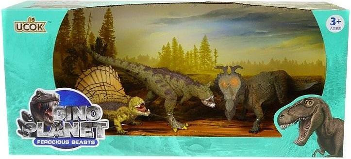 Set van 3 dinosaurussen van ADAR, 17 cm