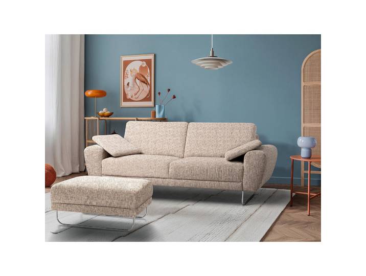 Livetastic Hocker, Blau, Gelb, Rot, Weiss, Metall, rechteckig, 96x45x80 cm, Wohnzimmer, Sessel, Hocker, Sitzhocker