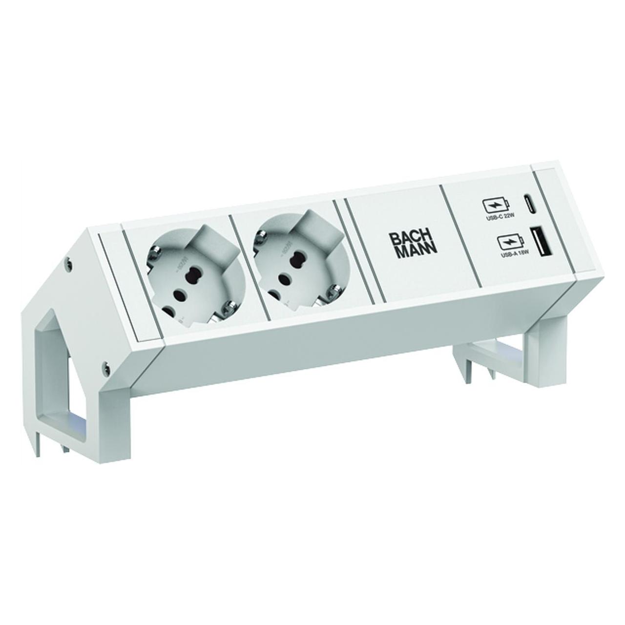 Bachmann BACH Steckdosenleiste (2x, GST18) (902.3225)