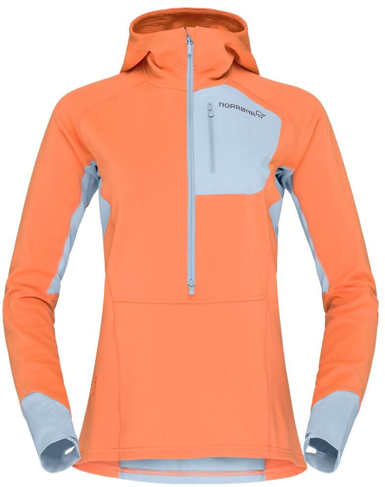Norrona  - senja warm1 Hood W's Flamingo - XS - Polaire