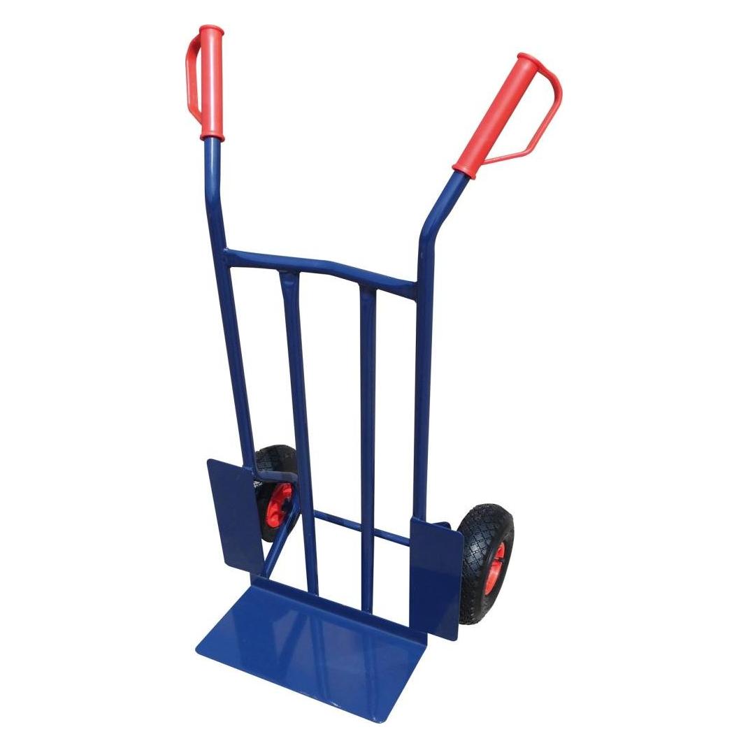 Stahlrohrkarre 200kg 400x185mm, Luft (200 kg) (4053569775892)