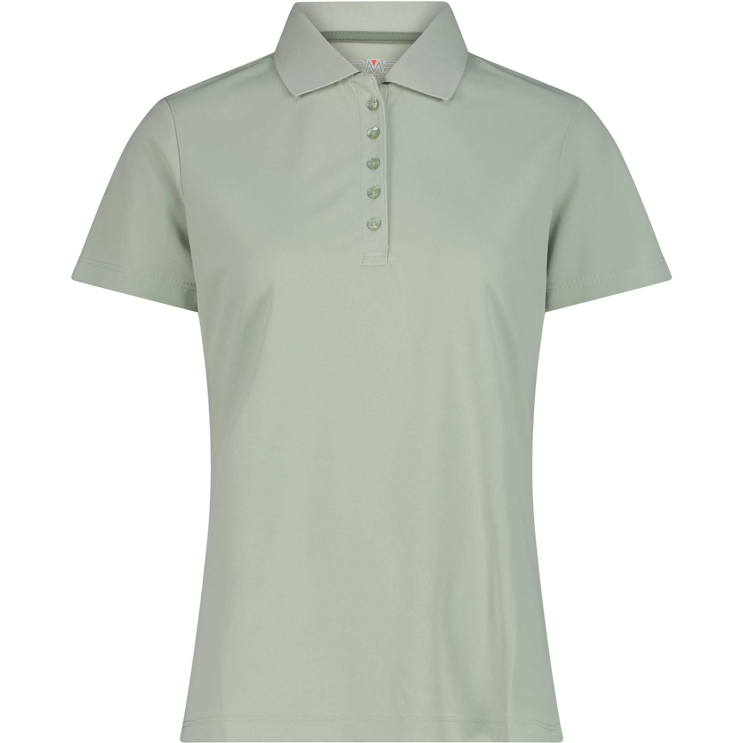 CMP Polo Damen T-Shirts grau Größe L Lifestyle Atmungsaktiv