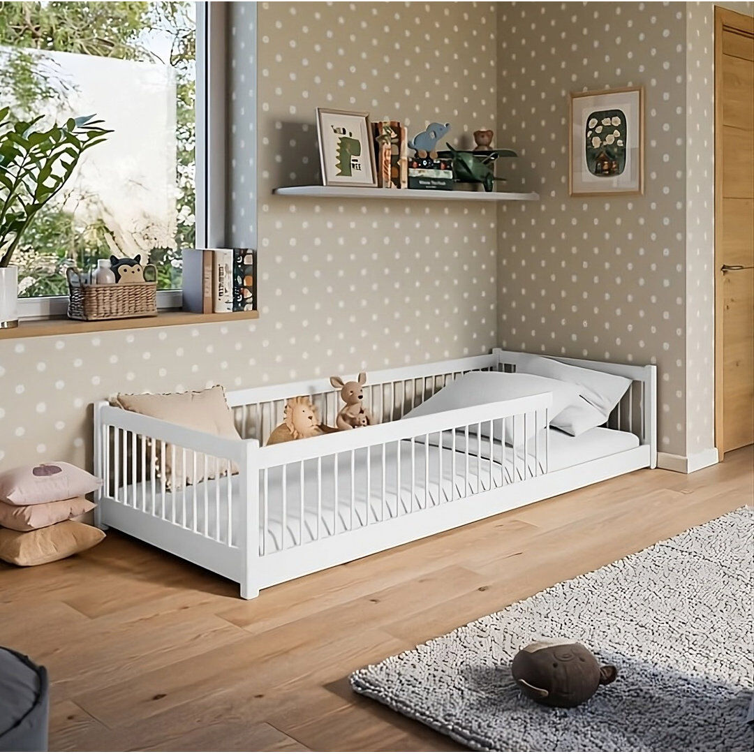 Arte-N Furniture Ltd Platform Bed Frame White