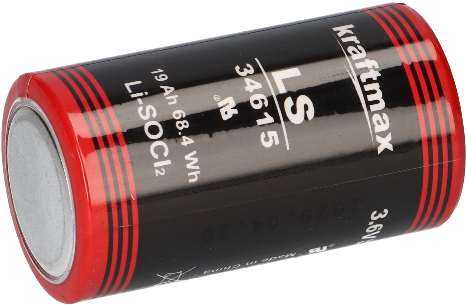 XCell Kraftmax Lithium batterij 3,6V type LS34615 D-cel