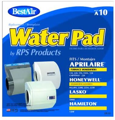 BestAir Replacement Water Pad For Aprilaire 110, 220, 550, 550A, 558; Honeywell He220A/B, He225A/B;