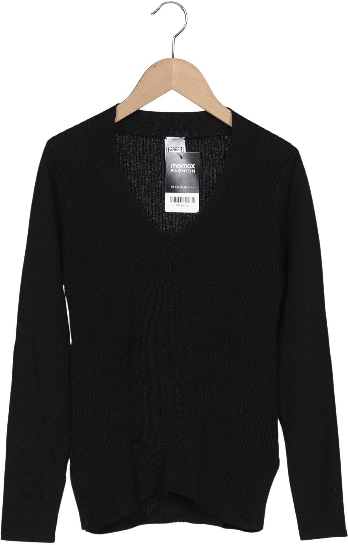 Wolford Damen Pullover, Schwarz, Gr. XS, Schurwolle - Second Hand