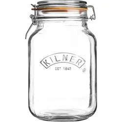 Square Clip Top Glas 1,5 l