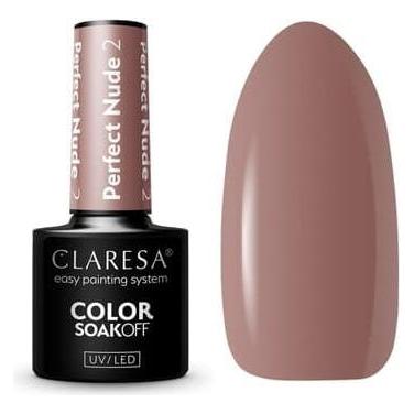 Claresa 02 Perfect Nude UV Nagellack 5ml (Perfect Nude, Farblack, UV-Gel Lack) (44151248)