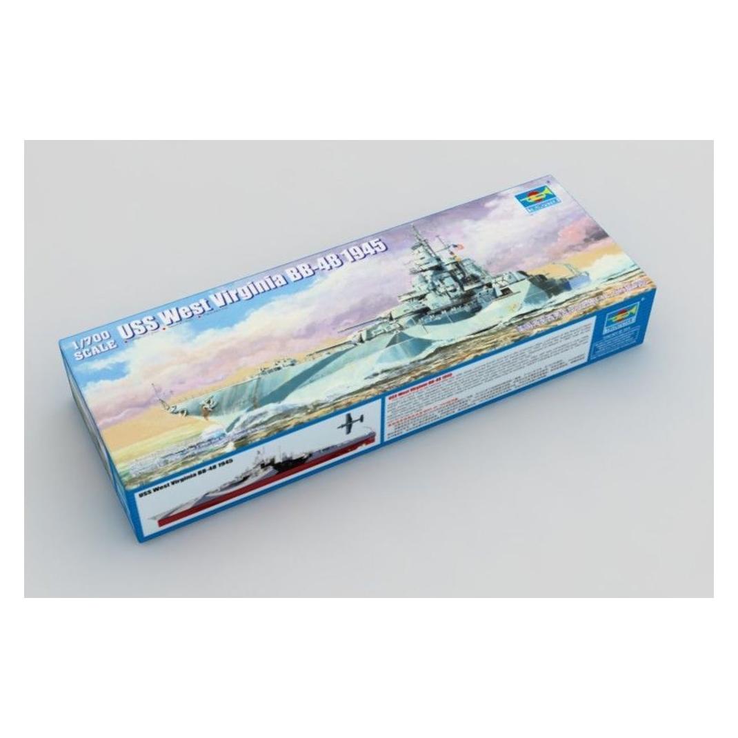 Trumpeter USS West Vigina BB-48 1945 (05772)