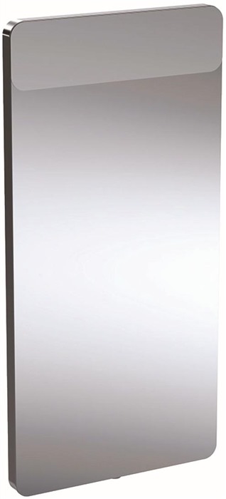 Geberit Lichtspiegelelement Option 40x80x3,5cm, Beleuchtung oben