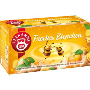 Teekanne Tee Freches Bienchen, Früchtetee, 40,5 g, 18 Beutel