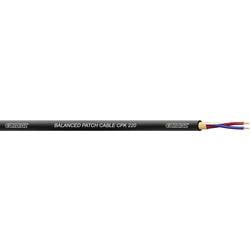 Cordial CPK 220 Mikrofonkabel UNITRONIC® MICROPHONE 2 x 0.2 mm² + 2 x 0.2 mm² Schwarz Meterware