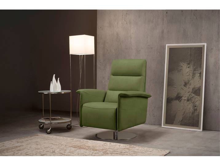 Sessel EGOITALIANO Kelly Designsessel, Clubsessel & Relaxsessel, bequem, zeitlos elegant , grün (kiwi), B:83cm H:105cm T:92cm, Sessel, Sessel, drehbar, manuelle Relaxfunktion mit Push-Back-Mechanismus