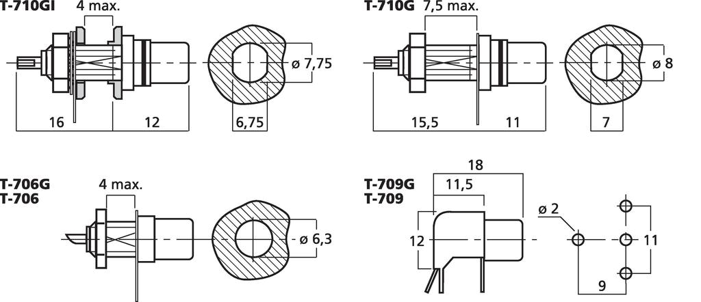 MONACOR T-710G