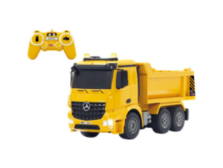 JAMARA Véhicule de chantier télécommandé (camion-benne)
