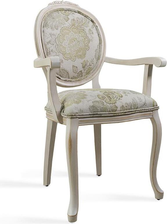 AEA Klassieke Designer Eetkamerstoel met Armleuningen
