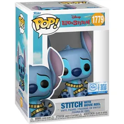 Funko POP! Disney Lilo & Stitch Stitch with Movie Reel Vinylfigur