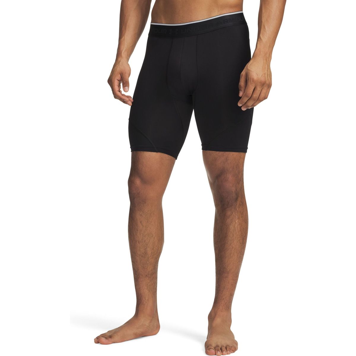 Under Armour HG Elite Long Shorts black reflective (009) XL 6015388-009-XL