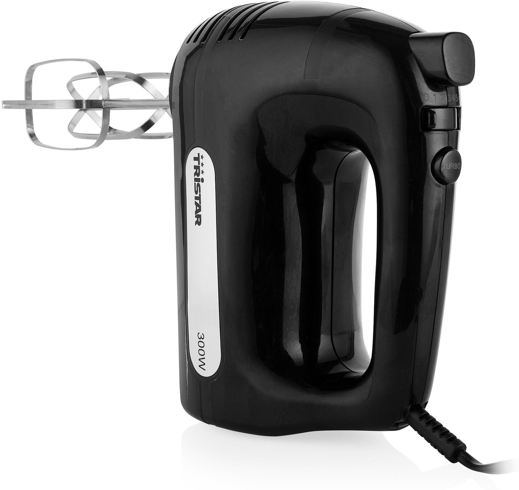 TRISTAR Handmixer "MX-4201 z", schwarz, Mixer, Kneten, Schlagen, Turbo-Funktion, Handmixer schwarz Einheitsgröße