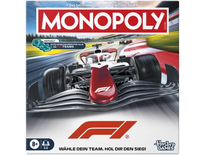 Hasbro Monopoly Formula 1 (Deutsch)