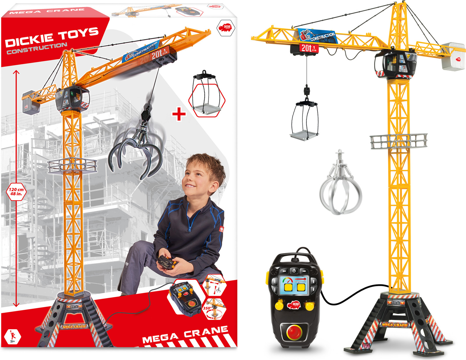 Dickie Toys Mega kraan