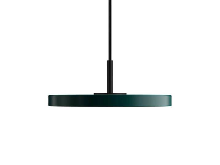 Asteria Pendelleuchte Micro Forest Green/Black Top - UMAGE - Esszimmer - Metall