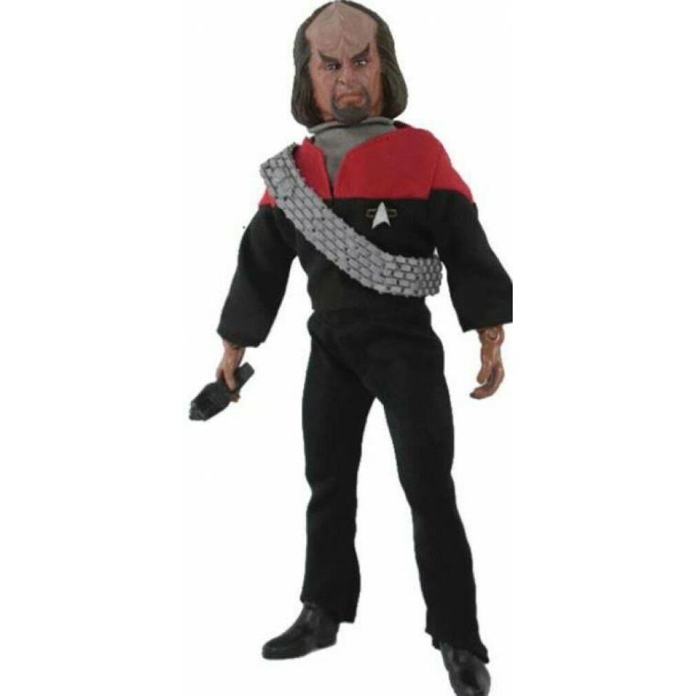 Mego Star Trek TNG Actiefiguur Luitenant Worf Limited Edition, 20 cm
