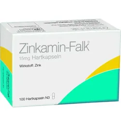 ZINKAMIN Falk 15 mg Hartkapseln 100 St