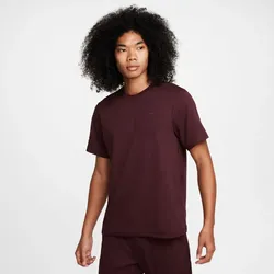 NIKE Dri-FIT Primary kurzarm Fitnessshirt Herren 652 - burgundy crush/burgundy crush S