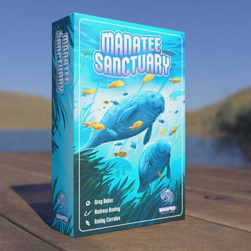 Manatee Sanctuary Strategy Game by Warped Reality Games - Develop, Expand, and Care for Manatees, Compete for Highest Score