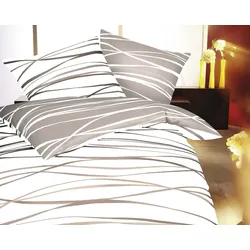 Kaeppel Mako-Satin Bettwäsche Motion 584/646 200x200 cm / 80x80 cm