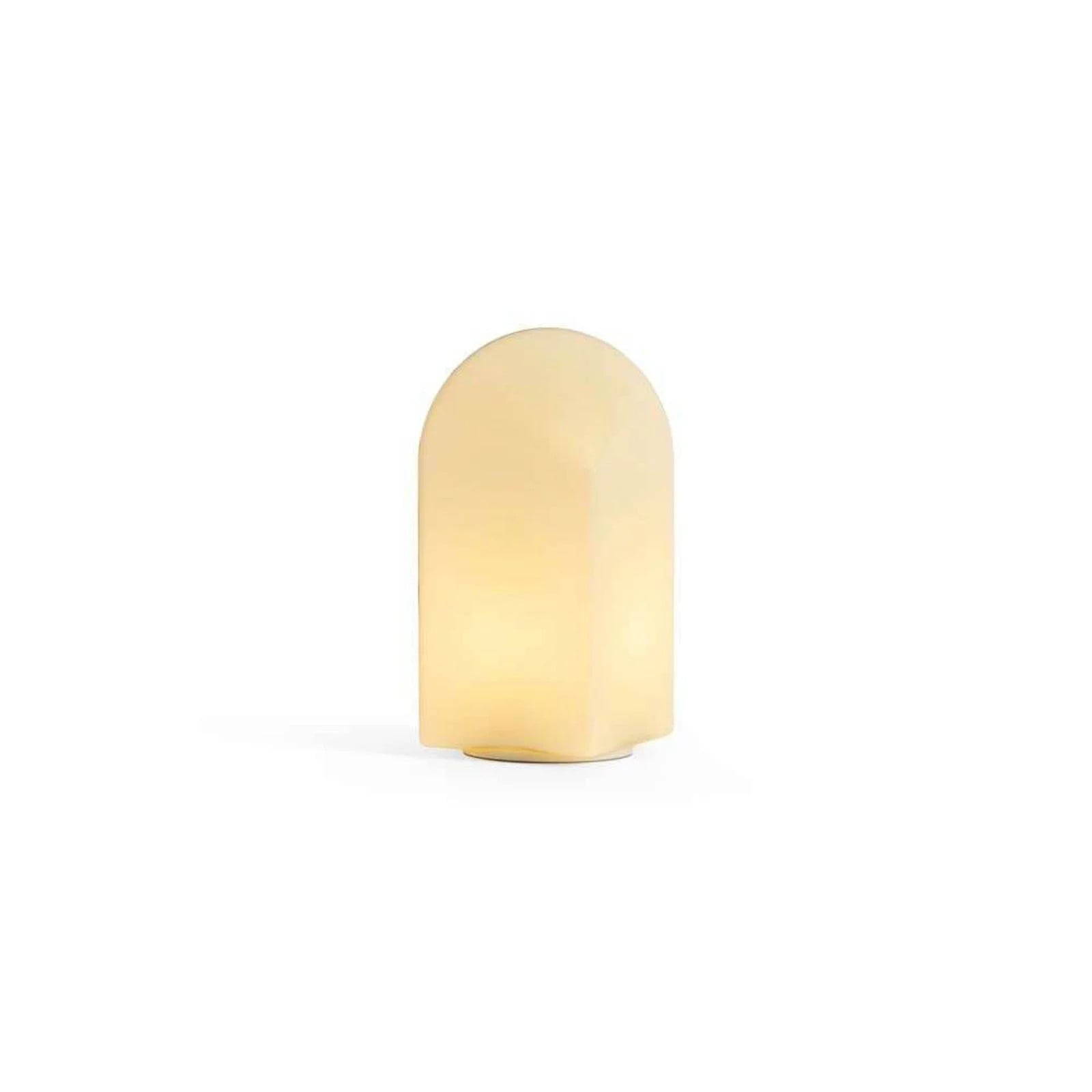 Hay Parade 240 Portable Taffellamp Shell Wit - Dimbaar - Glas