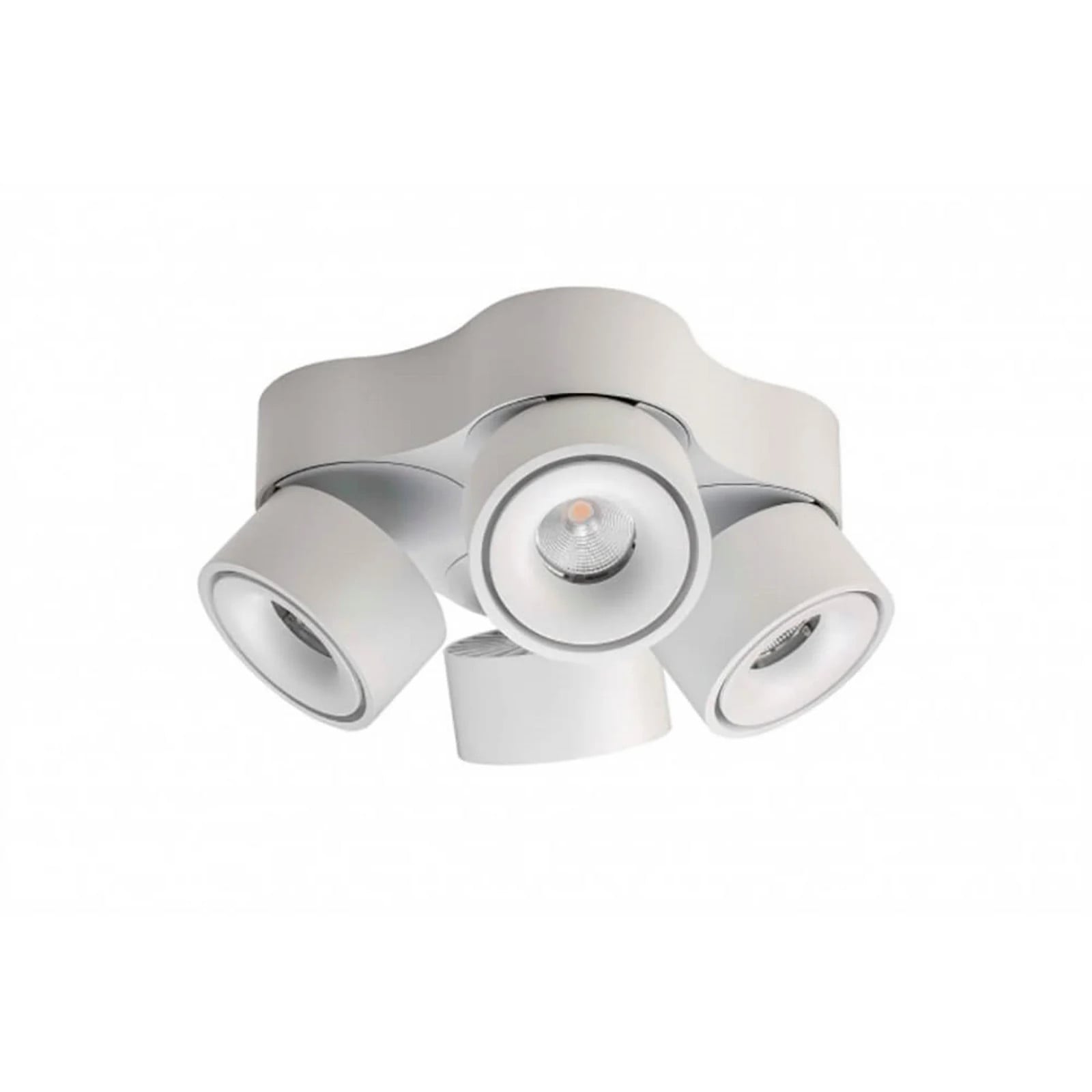 Antidark Easy W4100 LED Plafondlamp 2700K Wit Metaal