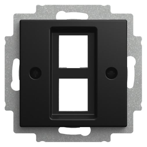 Busch-Jaeger Zentralscheibe 2-fach Modular-Jack BUSCH-JÄGER (2CKA001753A0242)